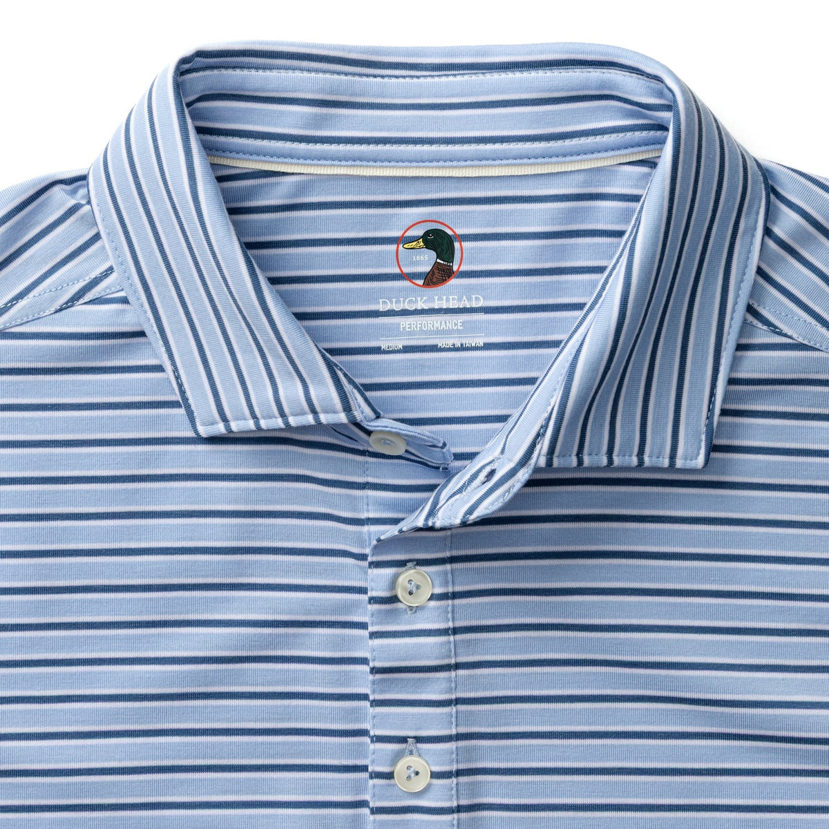 DUCK HEAD Men's Polo Duck Head Summerford Performance Jersey Polo