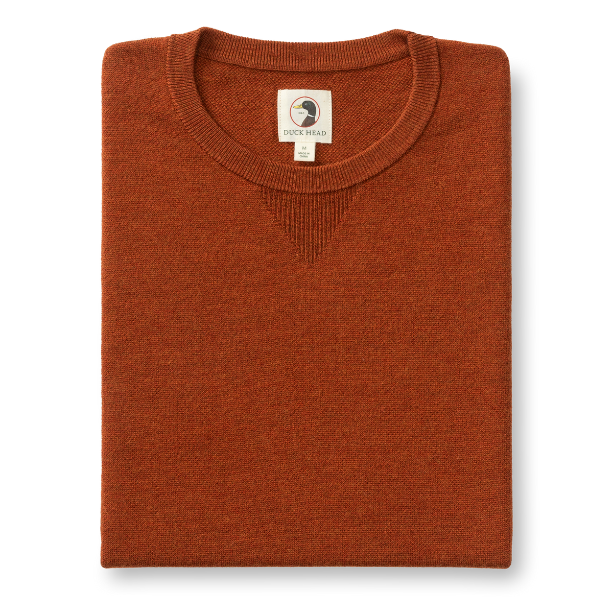 DUCK HEAD Men's Pullovers Duck Head Henson Merino Crewneck Sweater