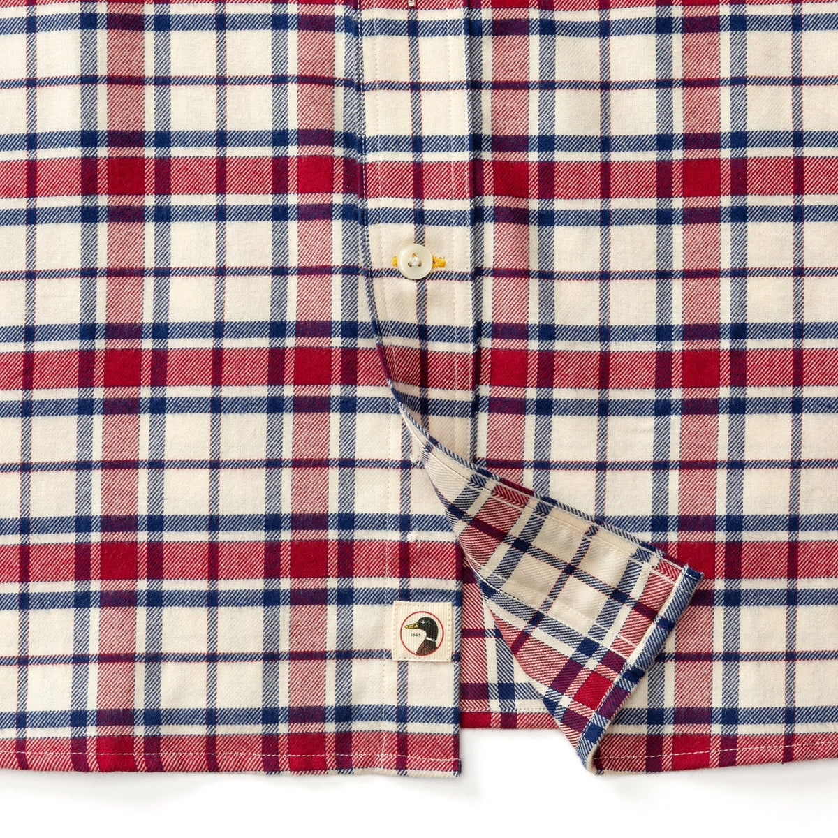 DUCK HEAD Men's Sport Shirt Duck Head Cotton Flannel Sport Shirt