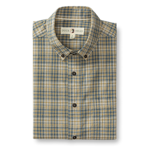 DUCK HEAD Men's Sport Shirt Duck Head Cotton Slub Sport Shirt Croft Plaid