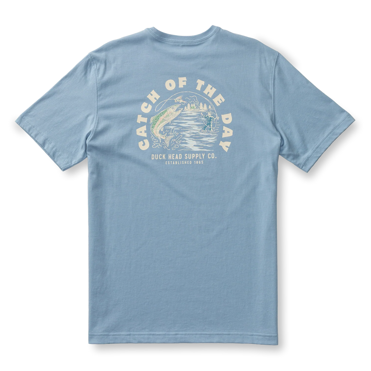 DUCK HEAD Men's Tees Duck Head Catch Of The Day T-Shirt