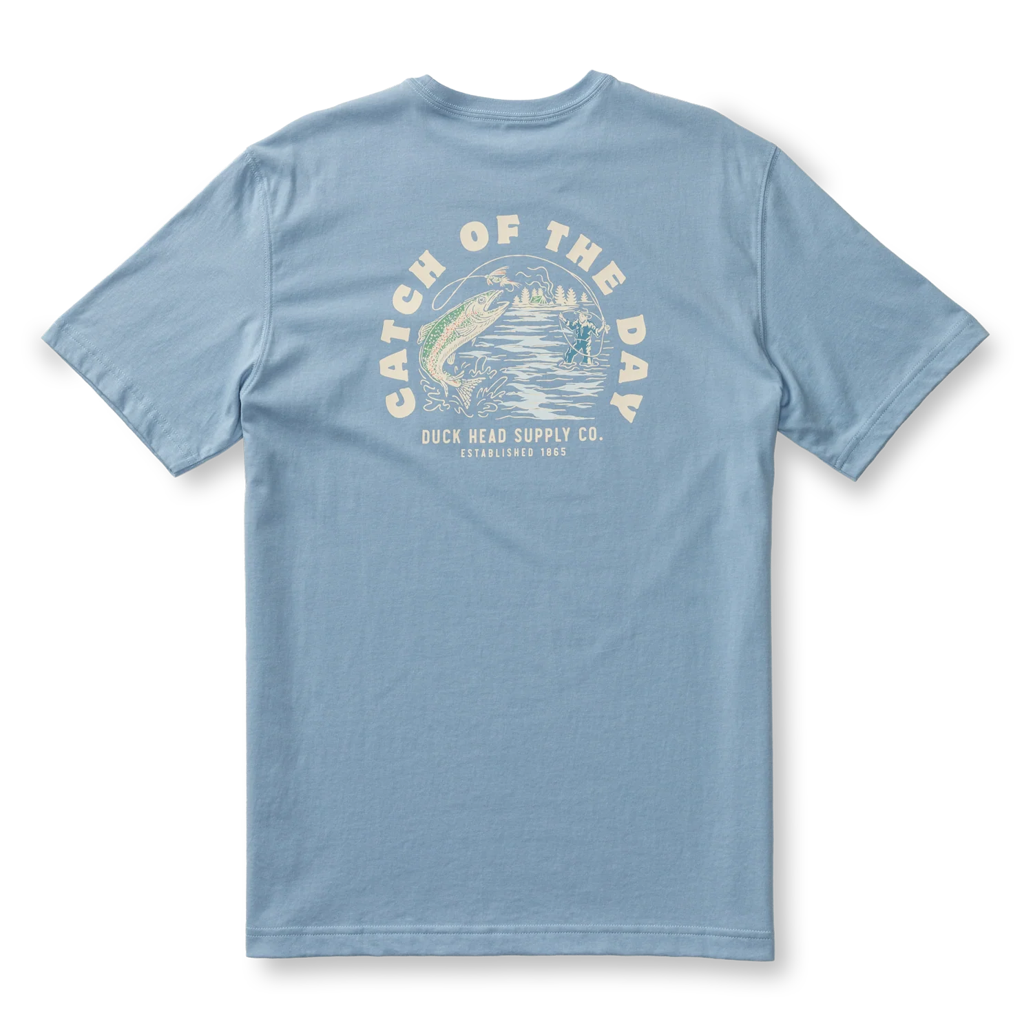DUCK HEAD Men's Tees Duck Head Catch Of The Day T-Shirt