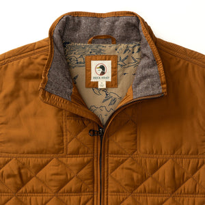 DUCK HEAD Mens Jackets Duck Head Fremont Sport Performance Quilted Vest
