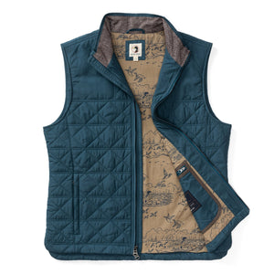 DUCK HEAD Mens Jackets Duck Head Fremont Sport Performance Quilted Vest