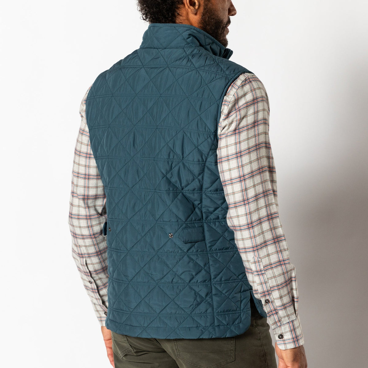 DUCK HEAD Mens Jackets Duck Head Fremont Sport Performance Quilted Vest