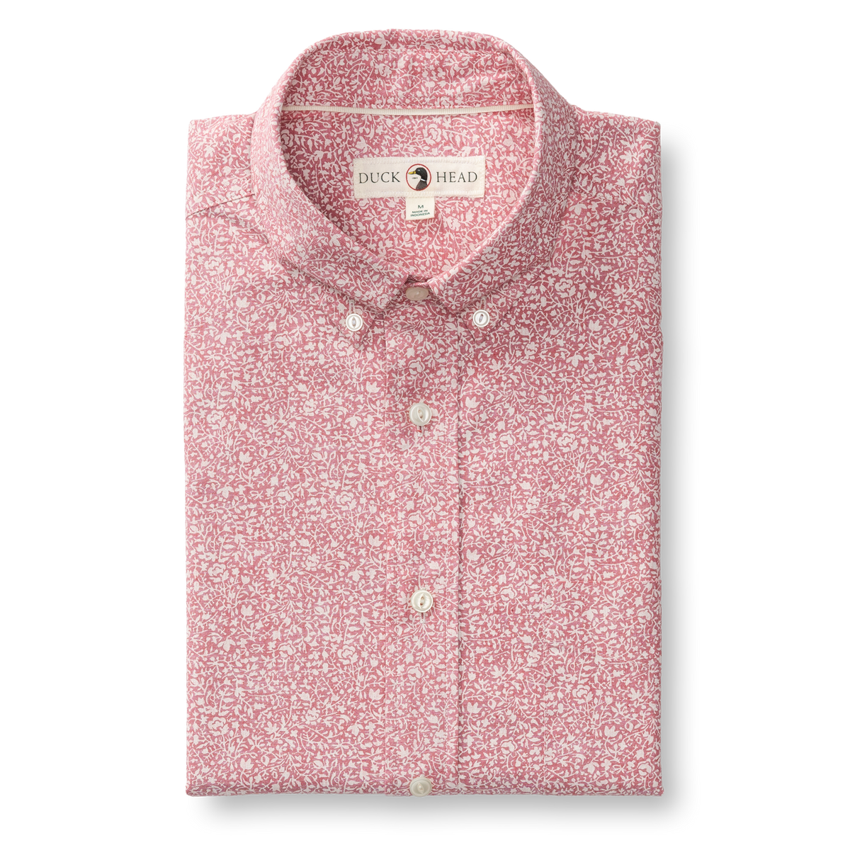 DUCKHEAD Men's Sport Shirt Duck Head Cotton Chambray Sport Shirt