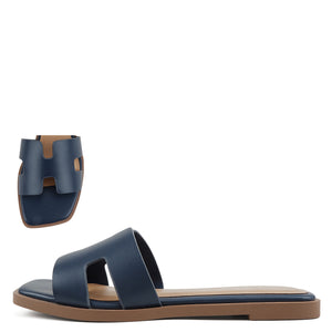 FORTUNE DYNAMIC Women's Shoes NAVY / 5.5 Soda Shoes Women KNIT Slip-On KNITN