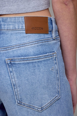 HIDDEN JEANS Women's Jeans Hidden Jeans Medium Light Forward Seams 32in Inseam Wide Leg