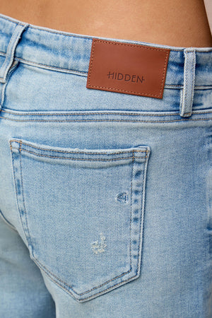 HIDDEN JEANS Women's Jeans Hidden Jeans Medium Light Low Rise 32in Inseam Dad Jeans