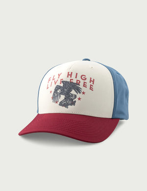 HUK FISHING Men's Hats BLUE SHADOW / OS Huk Live Free Trucker Hat H3000577418