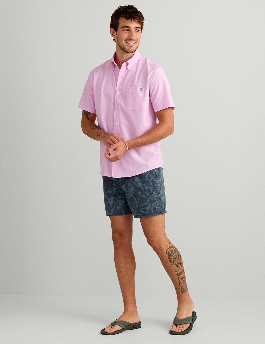 HUK FISHING Men's Sport Shirt Huk Kona Button-Down