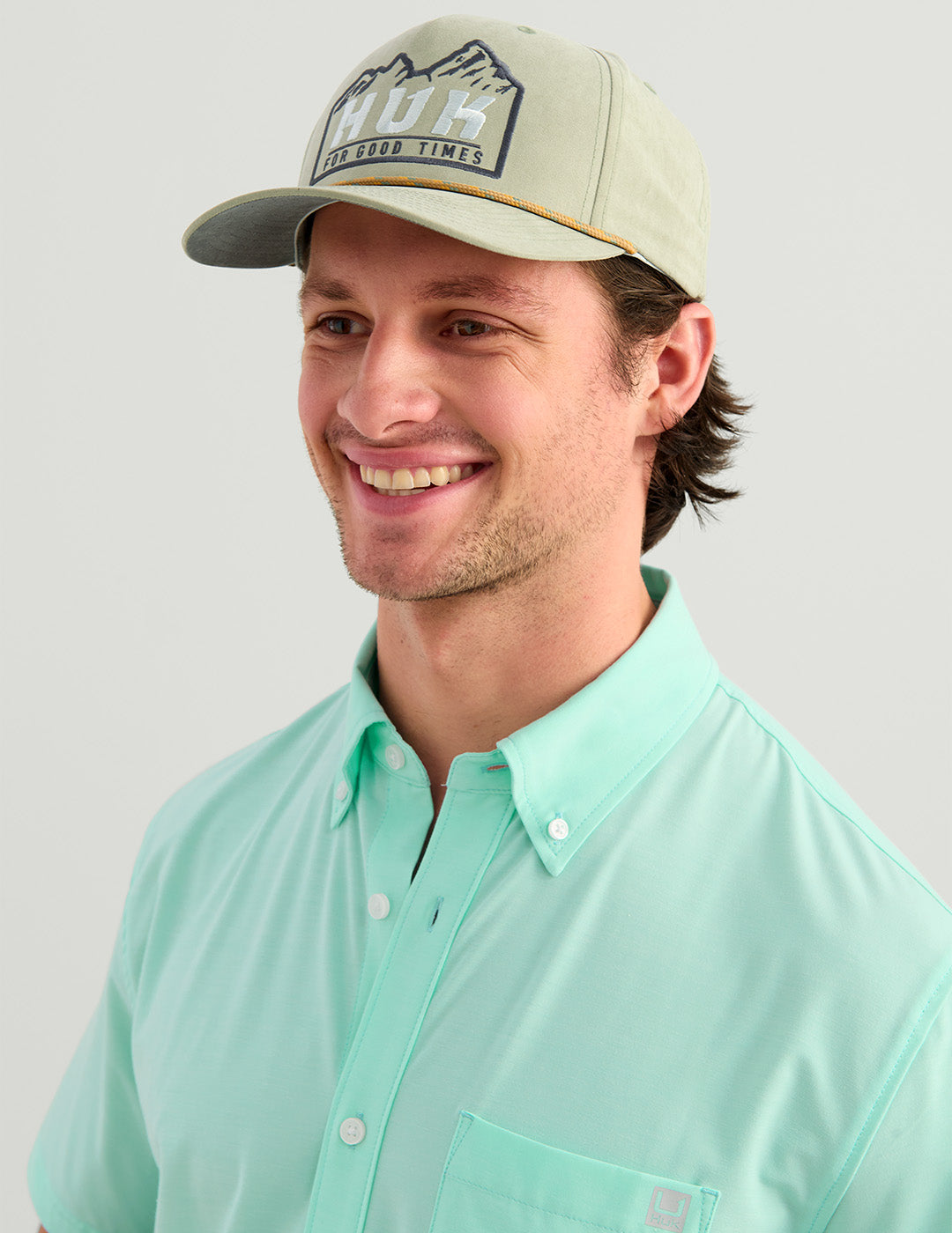HUK FISHING Men's Sport Shirt Huk Kona Button-Down