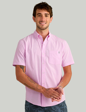 HUK FISHING Men's Sport Shirt OLEANDER / S Huk Kona Button-Down H1500154563