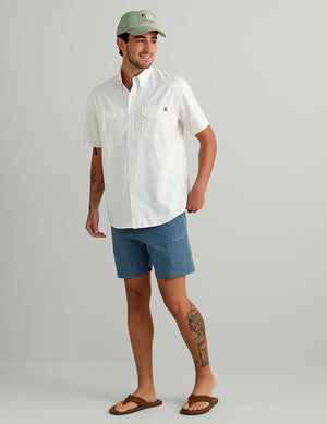 HUK FISHING Mens Shorts Huk Next Level 7-inch Short