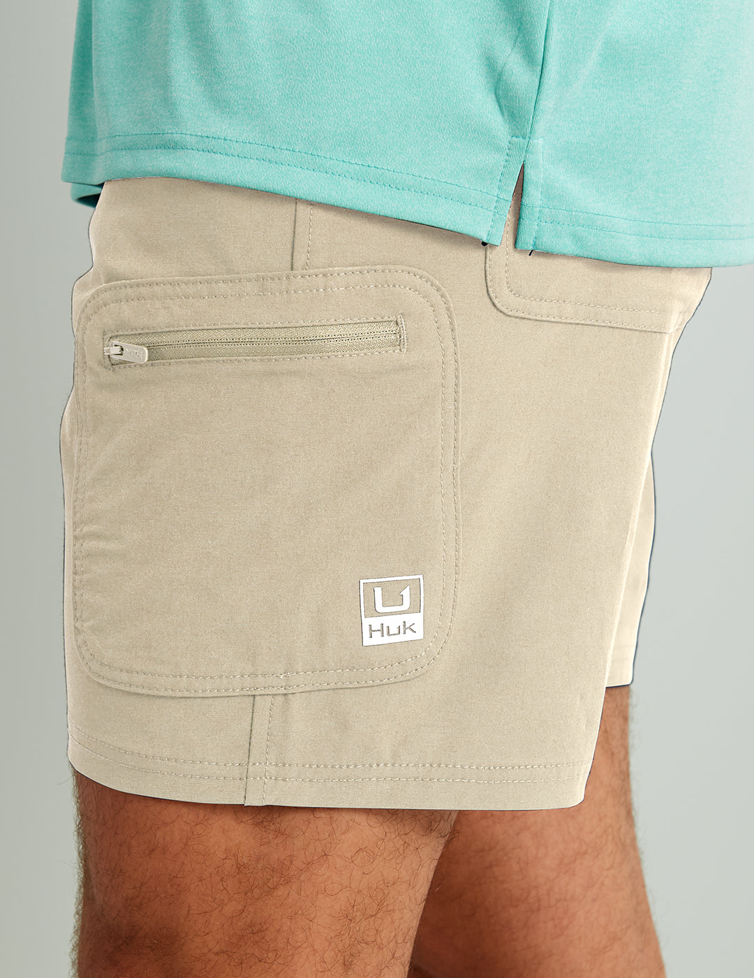 HUK FISHING Mens Shorts Huk Next Level 7-inch Short