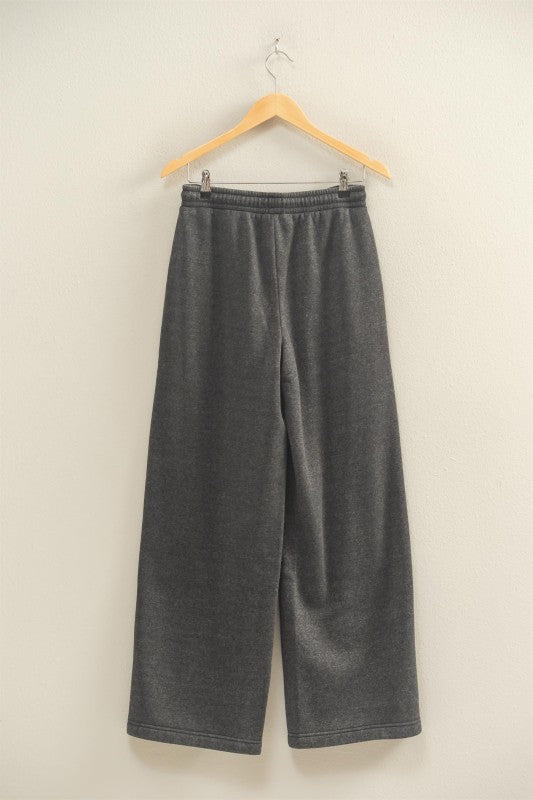 HYFVE INC. Women's Pants High-waist Drawstring Pintuck Pants