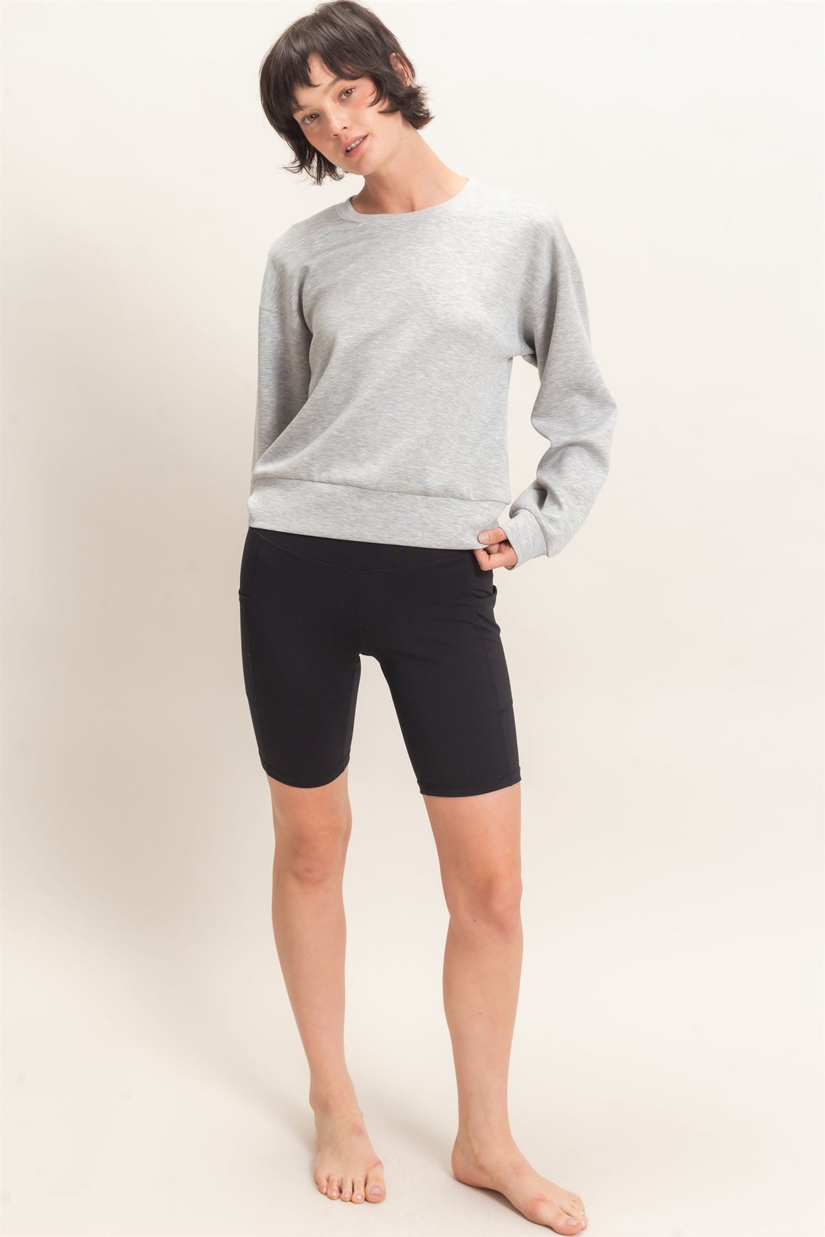 HYFVE INC. Women's Sweatshirt Crew Neck Sweatshirt