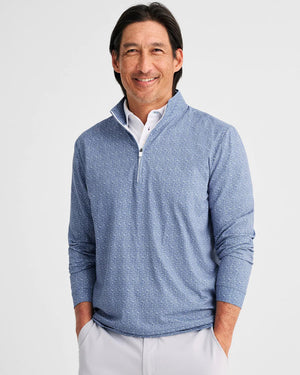 JOHNNIE O Men's Pullover Johnnie-O Brunswick Performance 1/4 Zip Pullover || David's Clothing