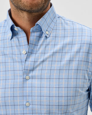 JOHNNIE O Men's Sport Shirt Johnnie-O Everyday Performance Button Down Shirt - Miramont Tattersall