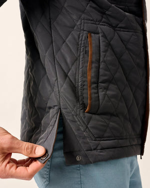 JOHNNIE O Mens Jackets Johnnie-O Juno Quilted Snap Jacket
