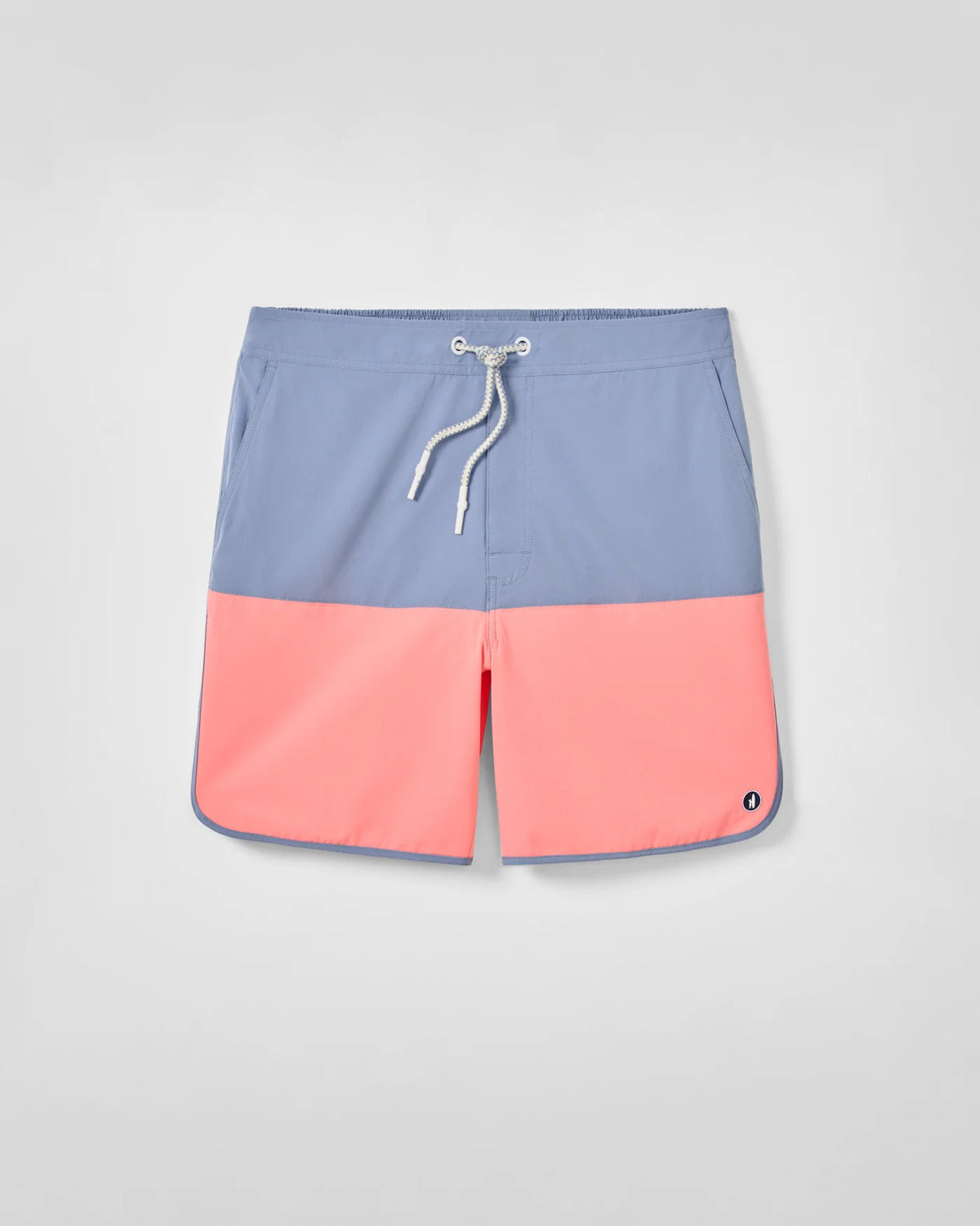 JOHNNIE O Mens Shorts Half Elastic 7" Swim Trunks - Tully