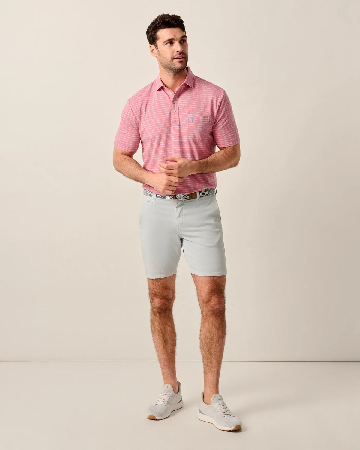 JOHNNIE O Mens Shorts Johnnie-O Nassau Cotton Blend Shorts