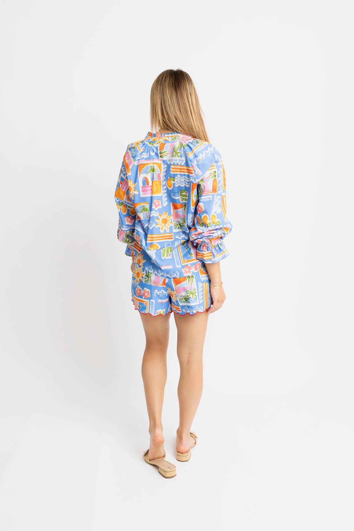 KARLIE CLOTHES Women's Top 222 SANTORINI LS TOP