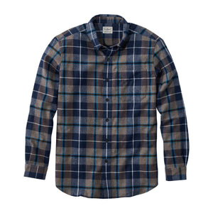L.L.Bean Men's Sport Shirt BLUE DOUGLAS MUTED / S L.L.Bean Men's Scotch Plaid Flannel Shirt, Traditional Fit 22806157284