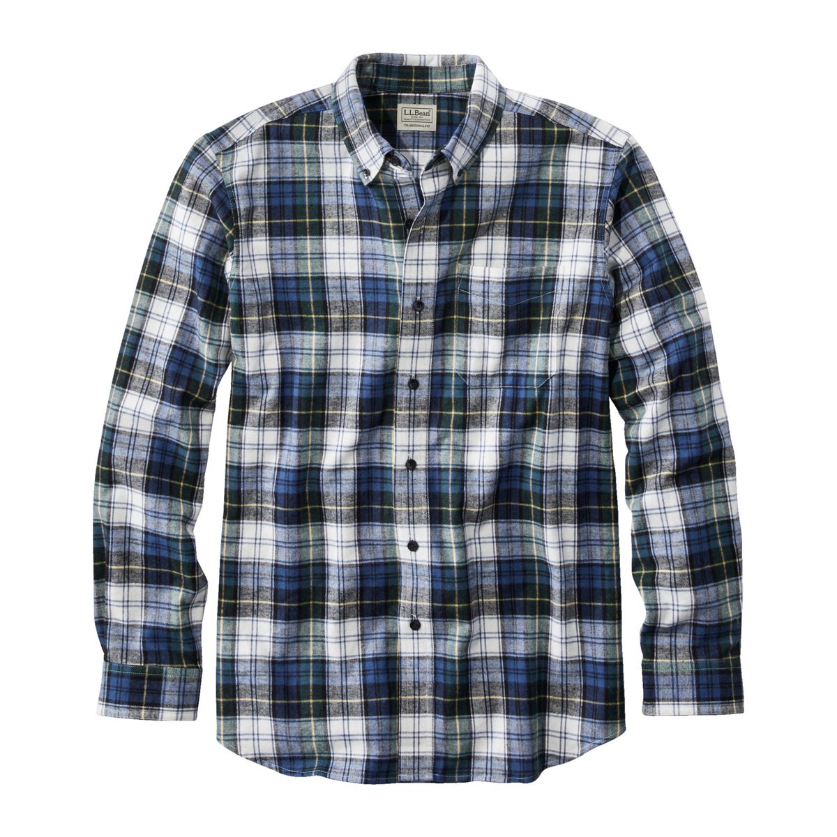L.L.Bean Men's Sport Shirt VINTAGE TARTAN / S L.L.Bean Men's Scotch Plaid Flannel Shirt, Traditional Fit 22806152828