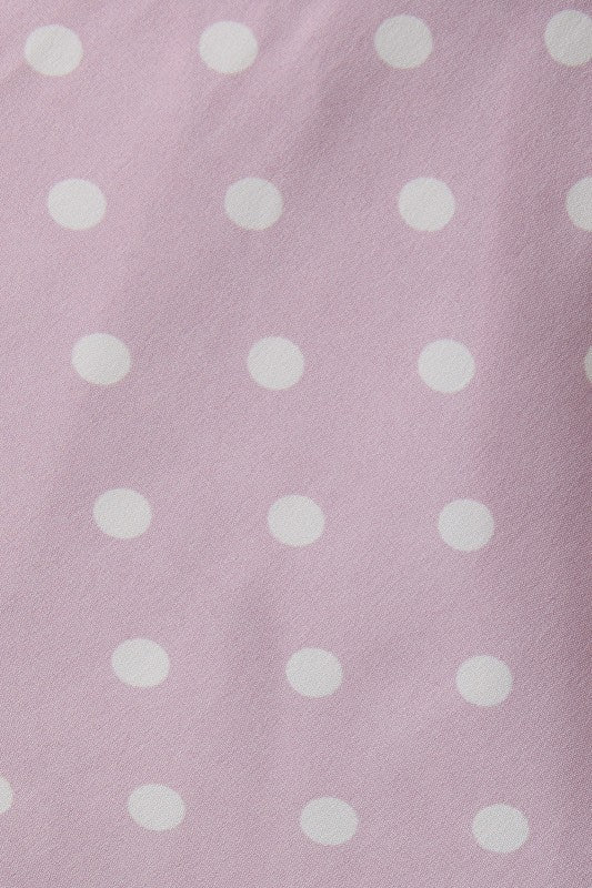 LELIS COLLECTION Women's Skirts Polka Dot Mid Rise Maxi Skirt