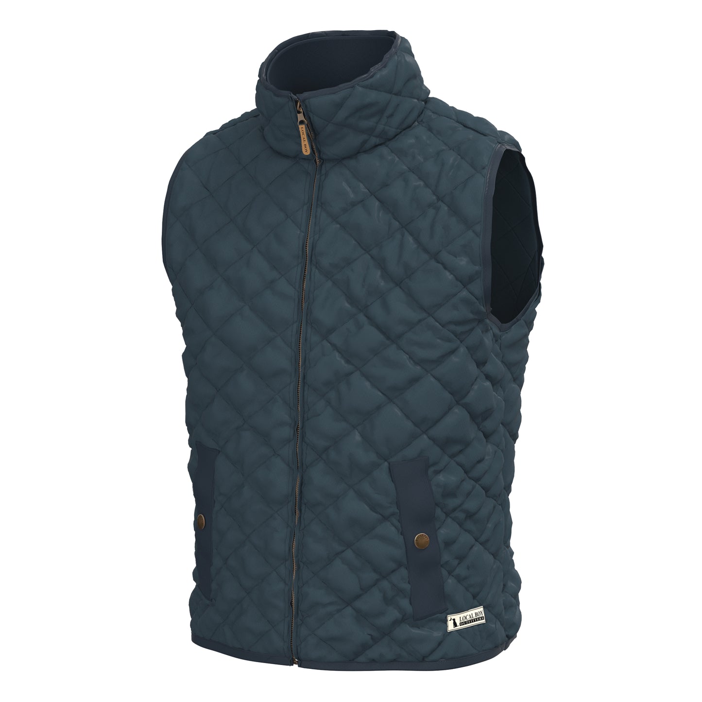 LOCAL BOY OUTFITTERS Boy's Outerwear Local Boy Youth Diamond Quilted Vest