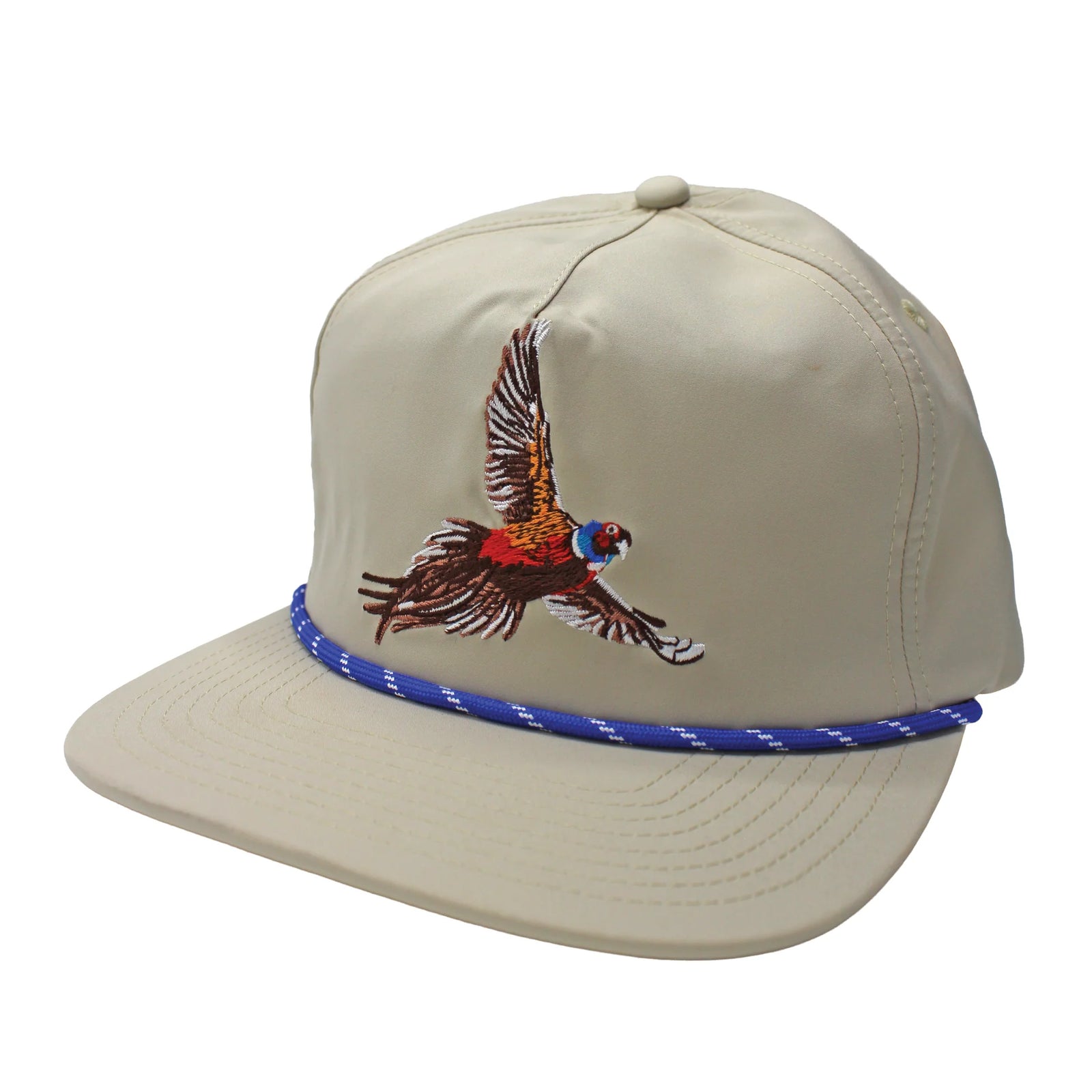 LOCAL BOY OUTFITTERS Men's Hats LIGHT KHAKI Local Boy Men's Bright Pheasant Low Profile Rope Hat L3000813LKH