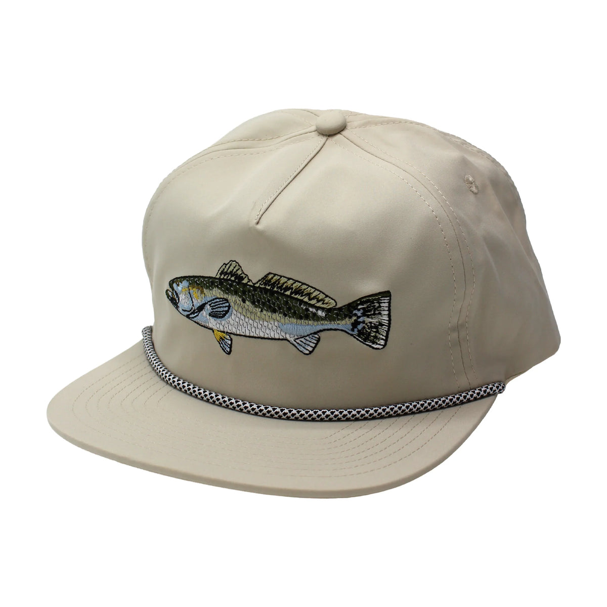 LOCAL BOY OUTFITTERS Men's Hats LIGHT KHAKI Sea Trout Low Profile Rope Hat L3000450LKH