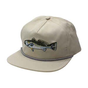 LOCAL BOY OUTFITTERS Men's Hats LIGHT KHAKI Sea Trout Low Profile Rope Hat L3000450LKH
