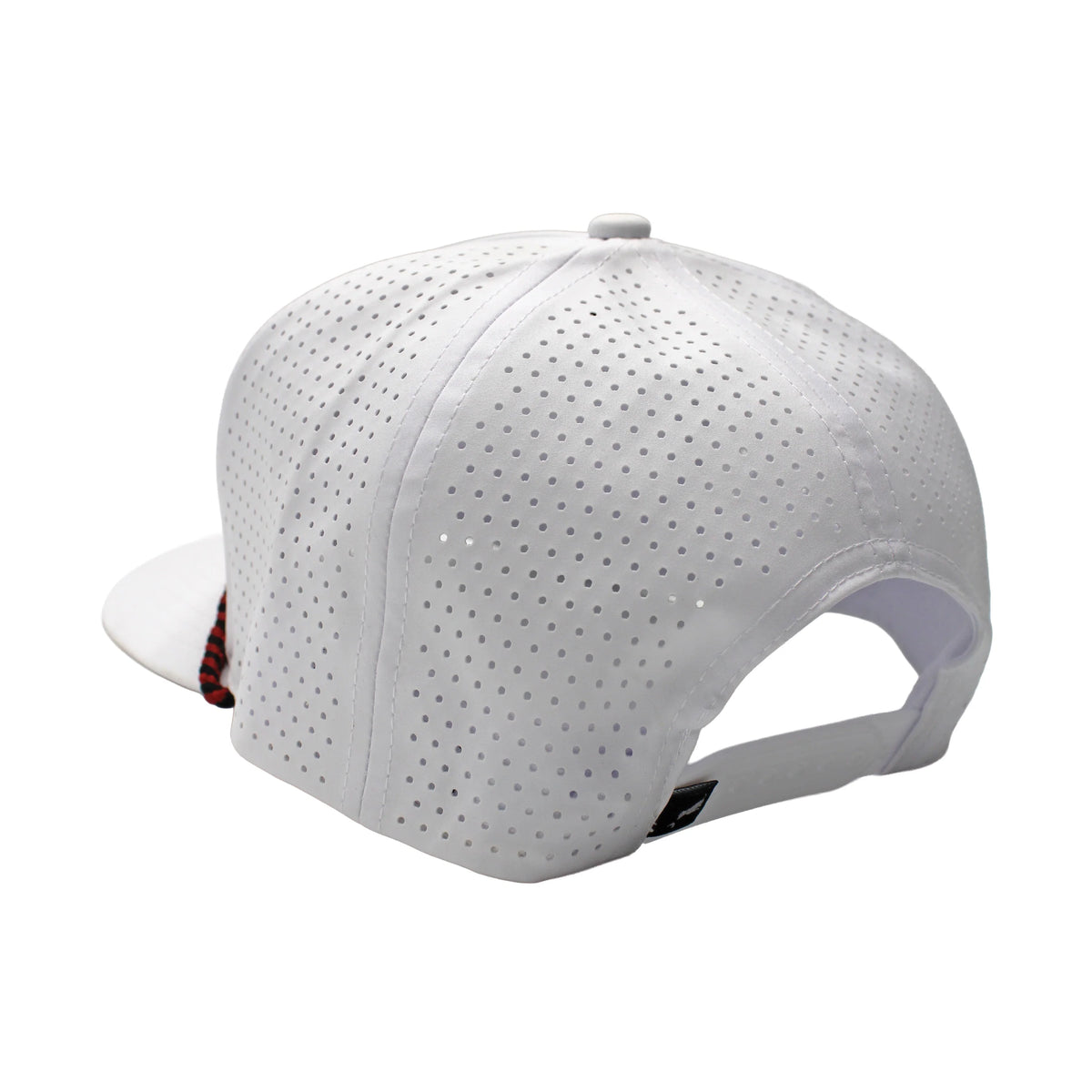 LOCAL BOY OUTFITTERS Men's Hats RED/BLACK Local Boy Men's Collegiate Patch Perforated Rope Hat L3000812RAB