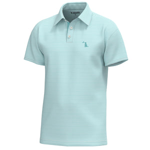 LOCAL BOY OUTFITTERS Men's Polo AQUA/WHITE / S Local Boy Men's Palms Polo L1200021AQW