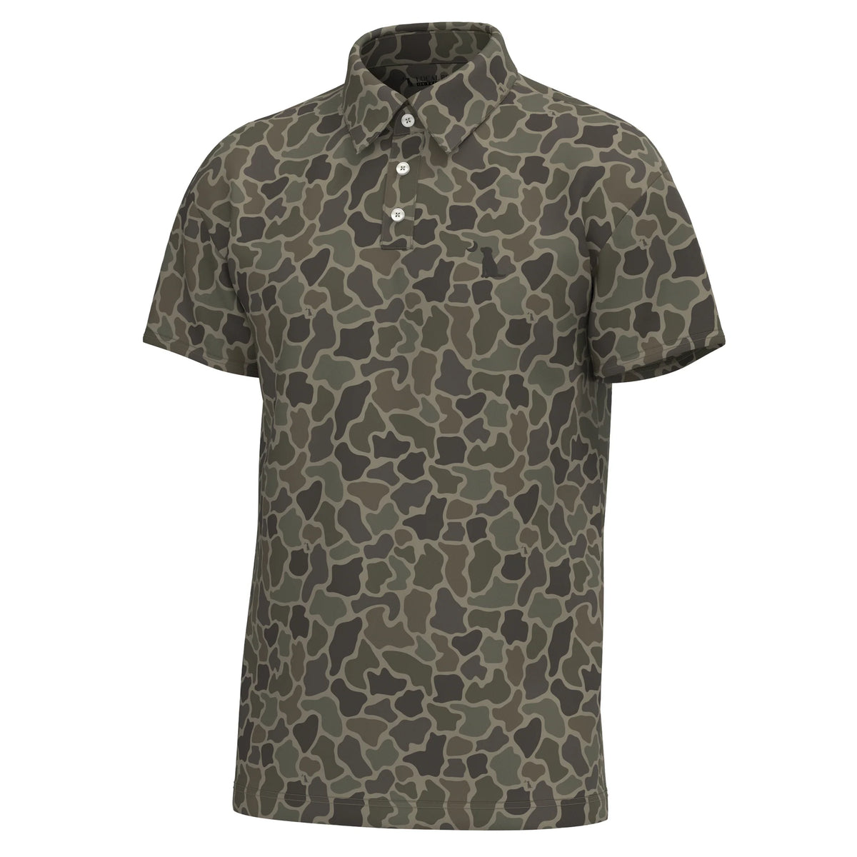LOCAL BOY OUTFITTERS Men's Polo BRUSH CAMO / S Local Boy Dirty Myrtle Polo L1200070BCM
