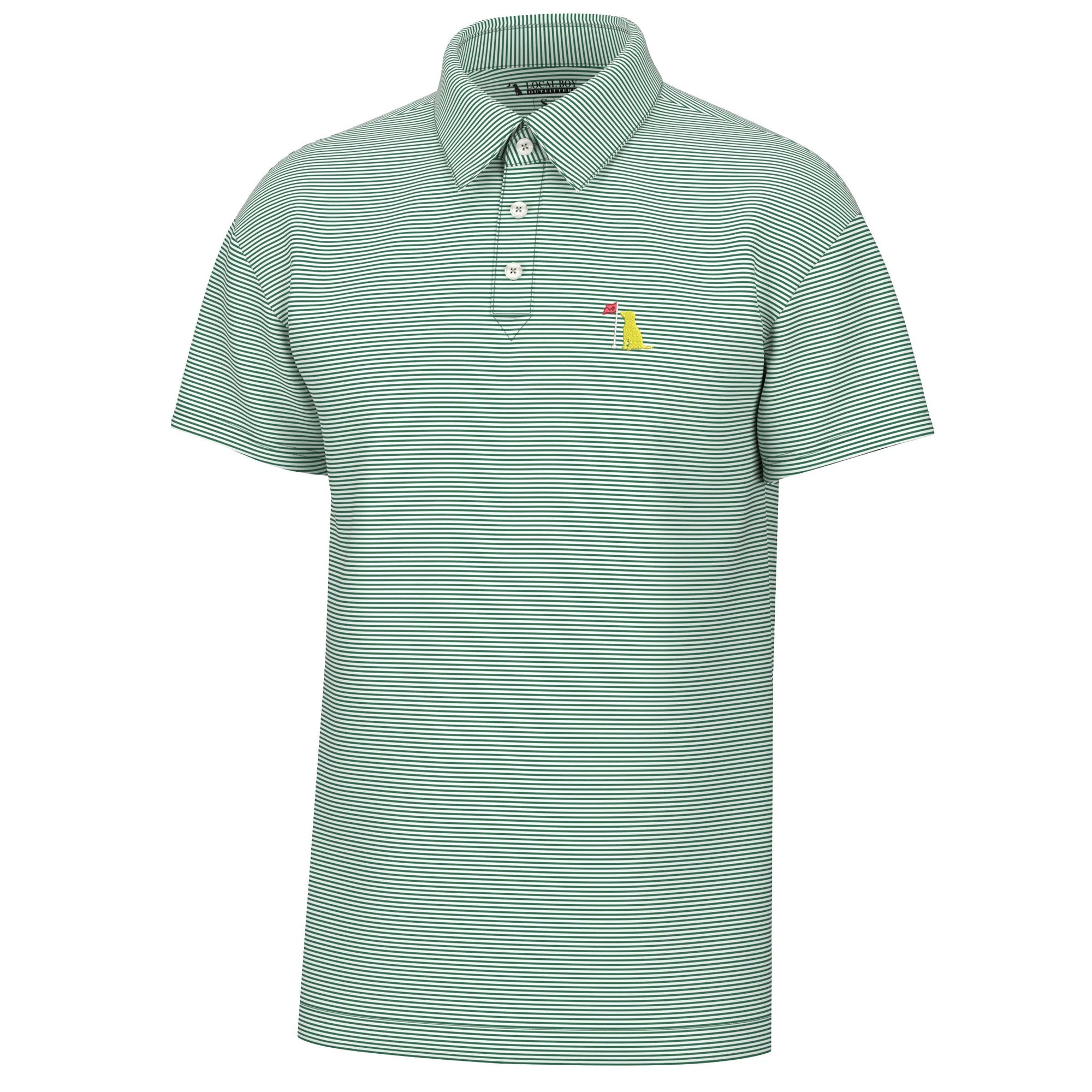 LOCAL BOY OUTFITTERS Men's Polo Local Boy 19th Hole Polo || David's Clothing