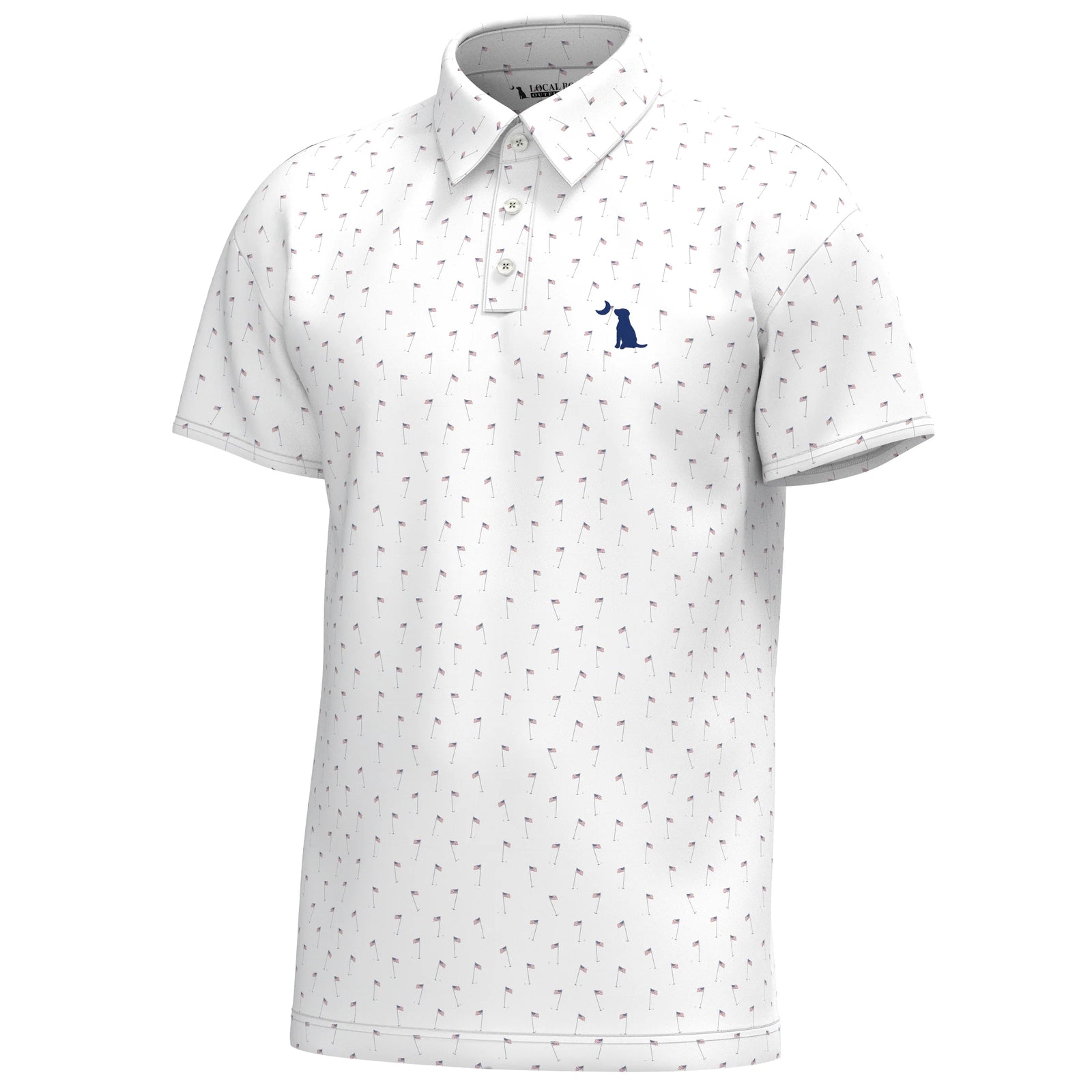 LOCAL BOY OUTFITTERS Men's Polo Local Boy Dirty Myrtle Polo - USA 19th Hole