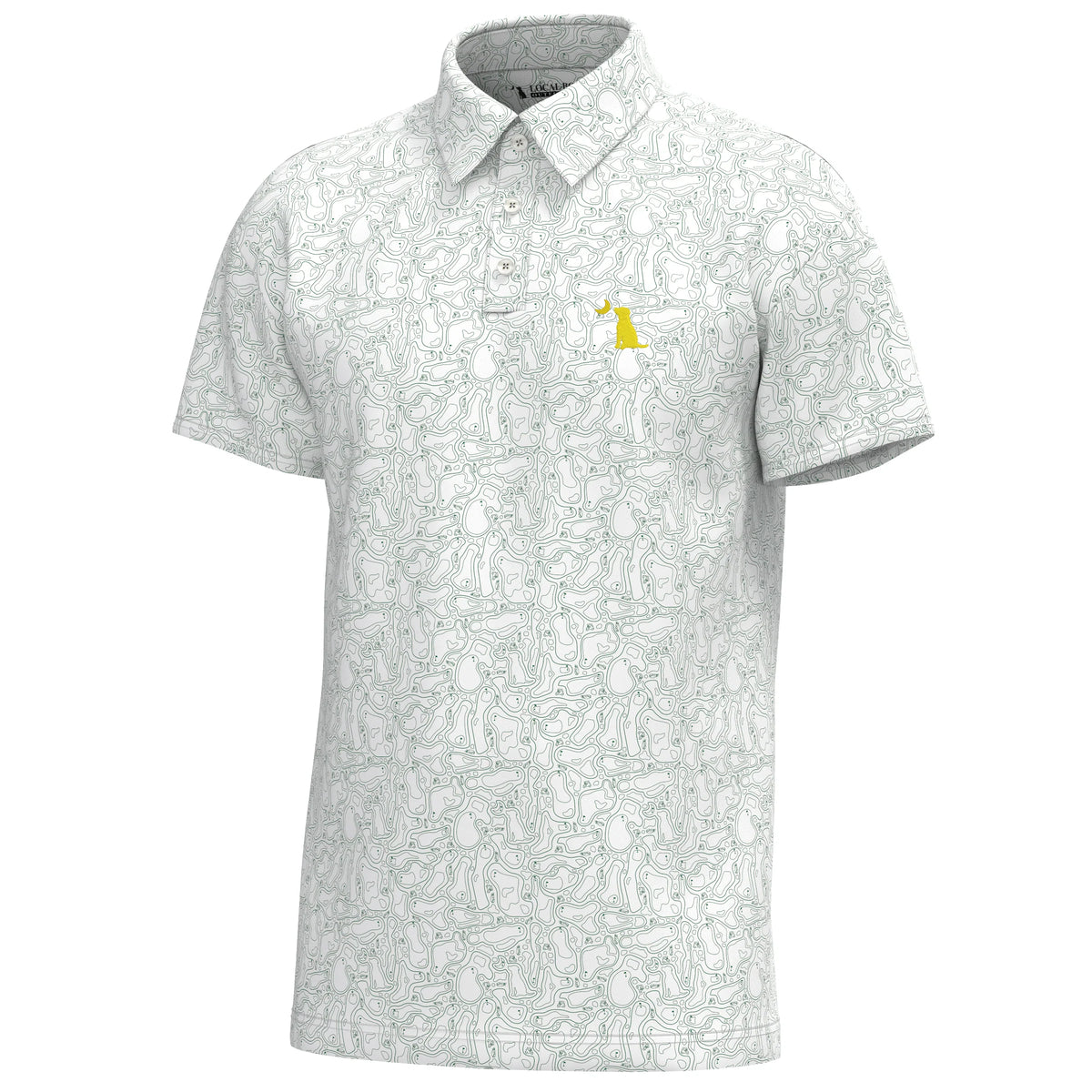 LOCAL BOY OUTFITTERS Men's Polo PAR 3 / S Local Boy Men's Dirty Myrtle Polo L1200063PAR