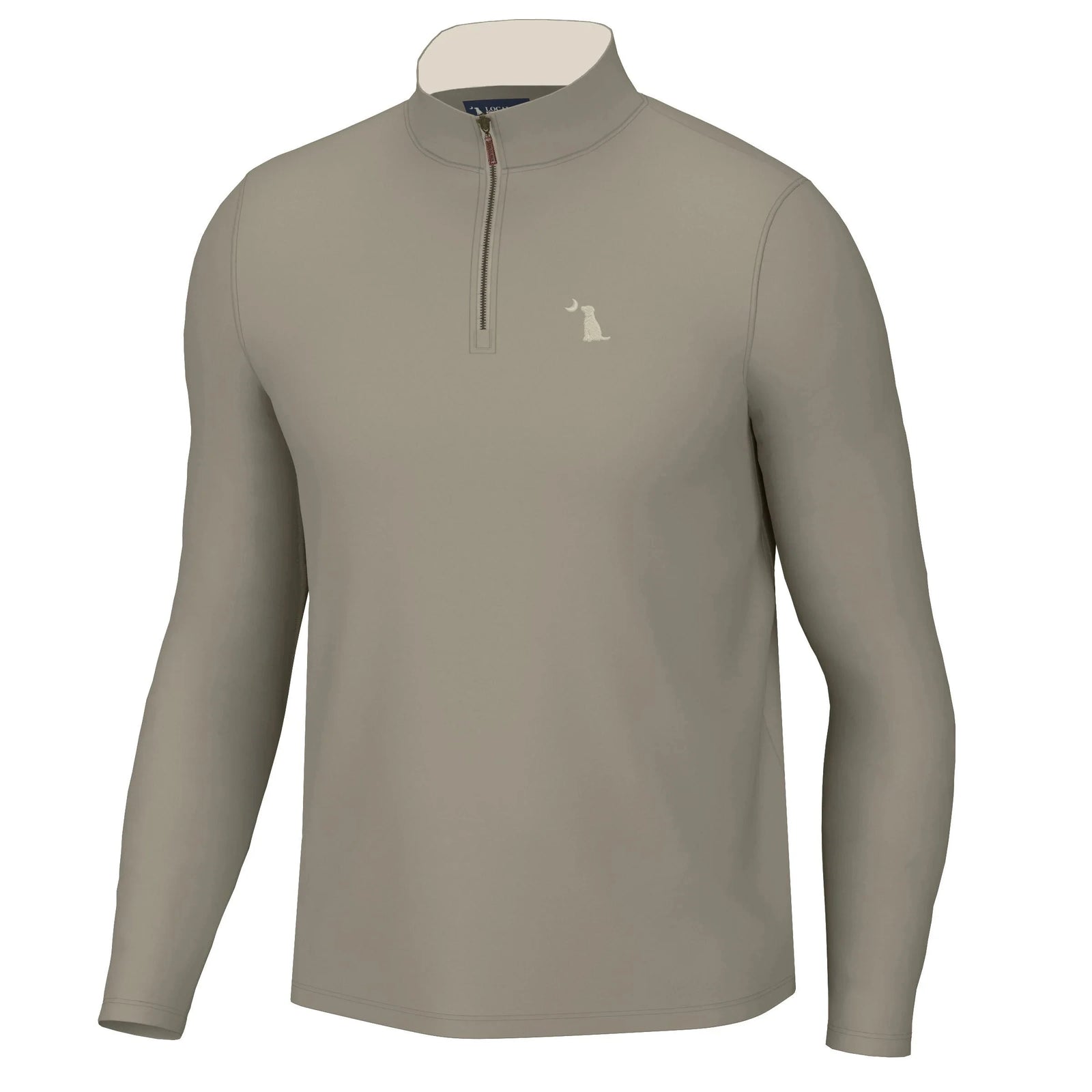 LOCAL BOY OUTFITTERS Men's Pullovers GREIGE / S Local Boy Men's Bentley Quarter Zip L1300039GRG