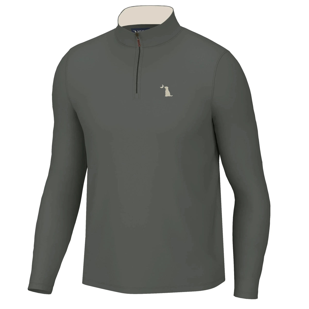 LOCAL BOY OUTFITTERS Men's Pullovers SMOKE / S Local Boy Men's Bentley Quarter Zip L1300039SMK