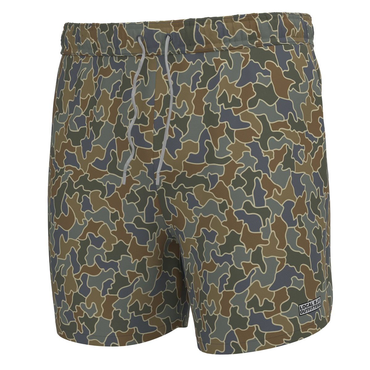 LOCAL BOY OUTFITTERS Men's Shorts RUST COBBLESTONE / S Local Boy Men's Bayview Swim Trunk L1600021CBSR