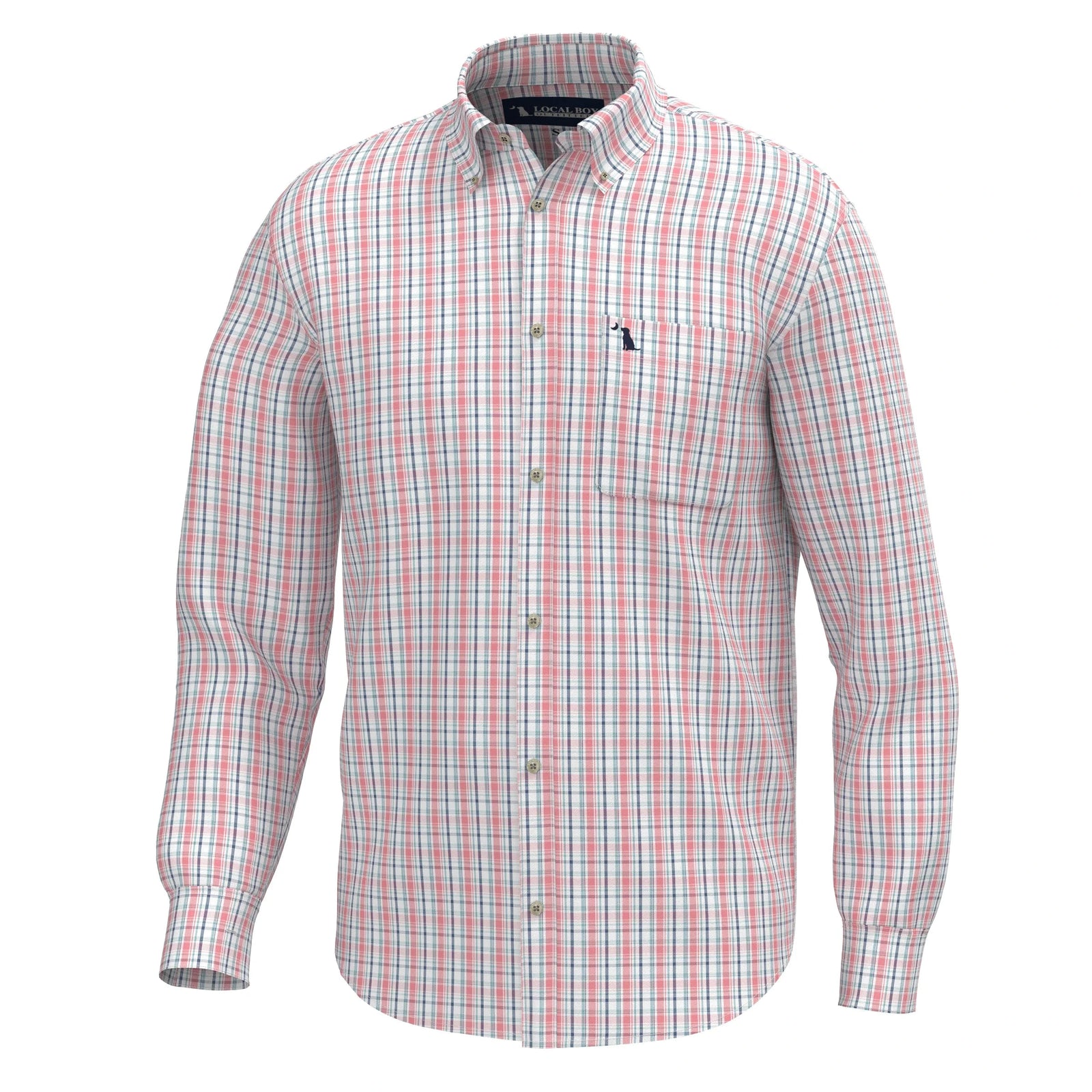 LOCAL BOY OUTFITTERS Men's Sport Shirt Local Boy Men's Buffkin Dress Shirt