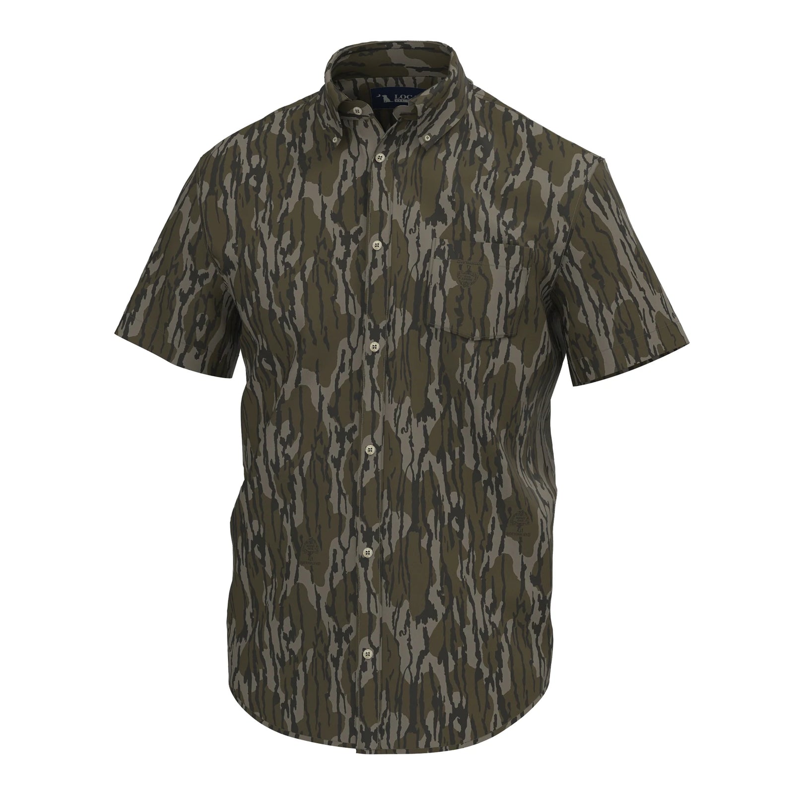 LOCAL BOY OUTFITTERS Men's Sport Shirt LOCALFLAGE SAND / S Local Boy Men's Lowcountry Button Down L1500050LFS
