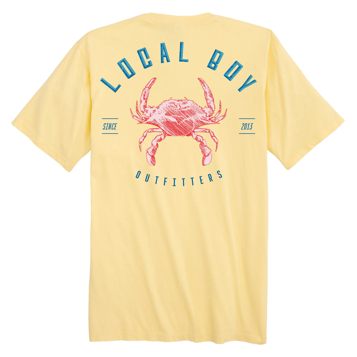 LOCAL BOY OUTFITTERS Men's Tees Local Boy Crabby T-Shirt