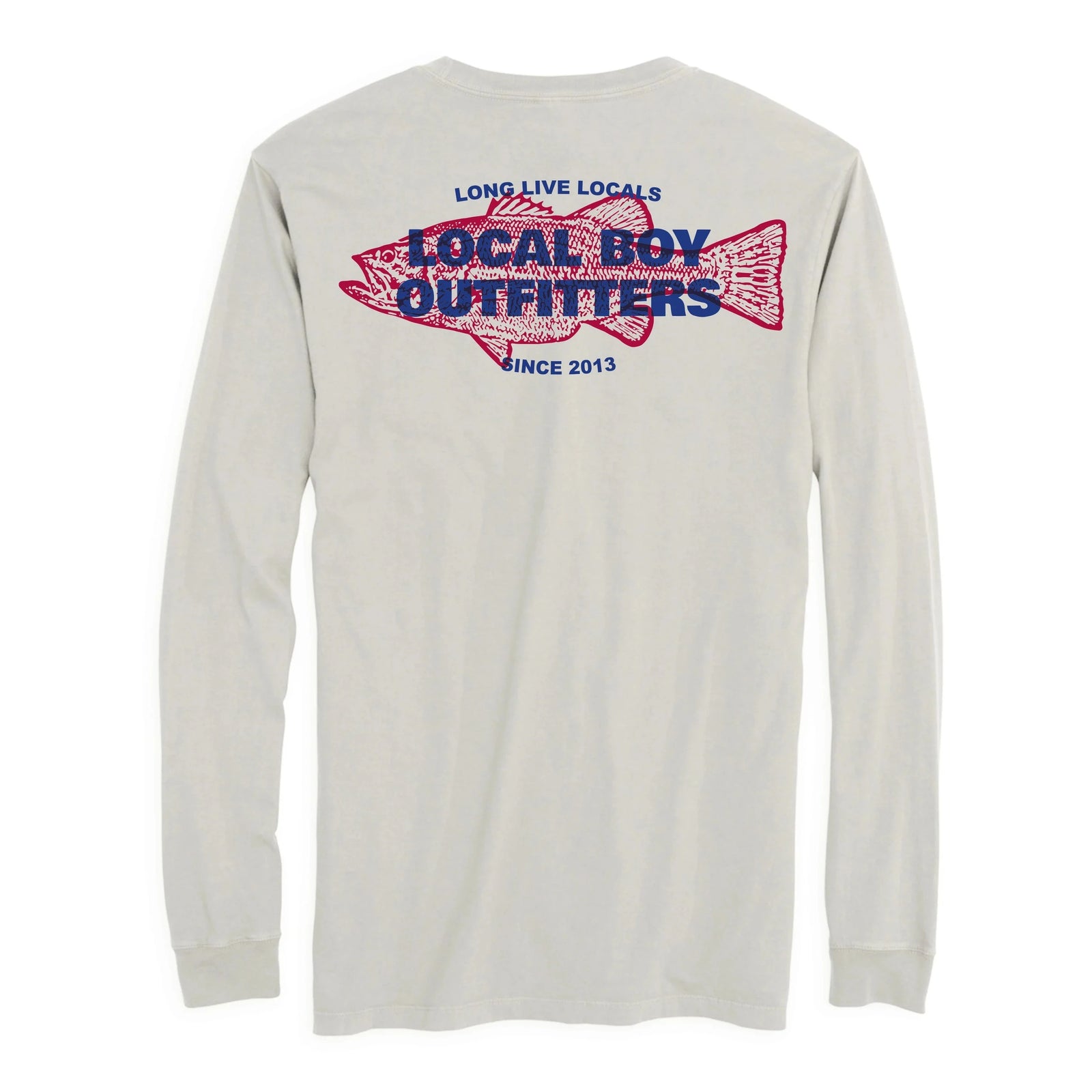 LOCAL BOY OUTFITTERS Men's Tees Local Boy Men's Gone Fishin' L/S T-Shirt