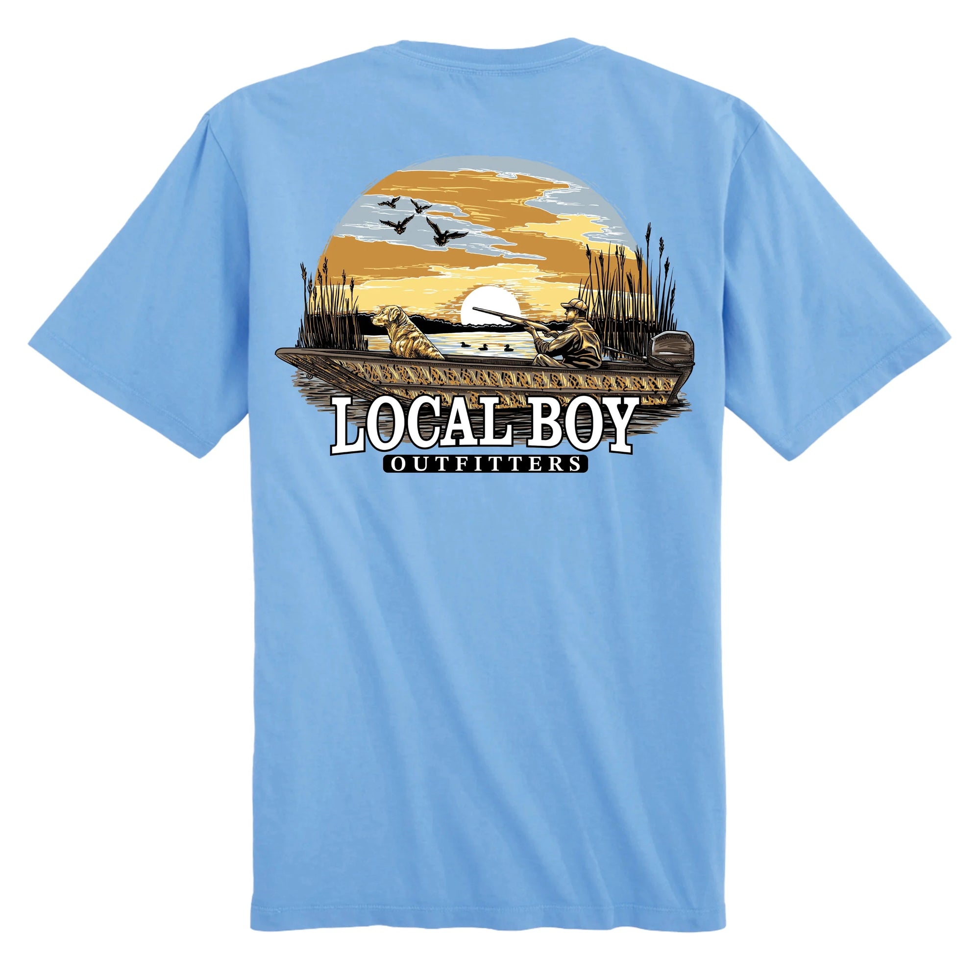 LOCAL BOY OUTFITTERS Men's Tees Local Boy Men's Sunset Hunt SS Tee