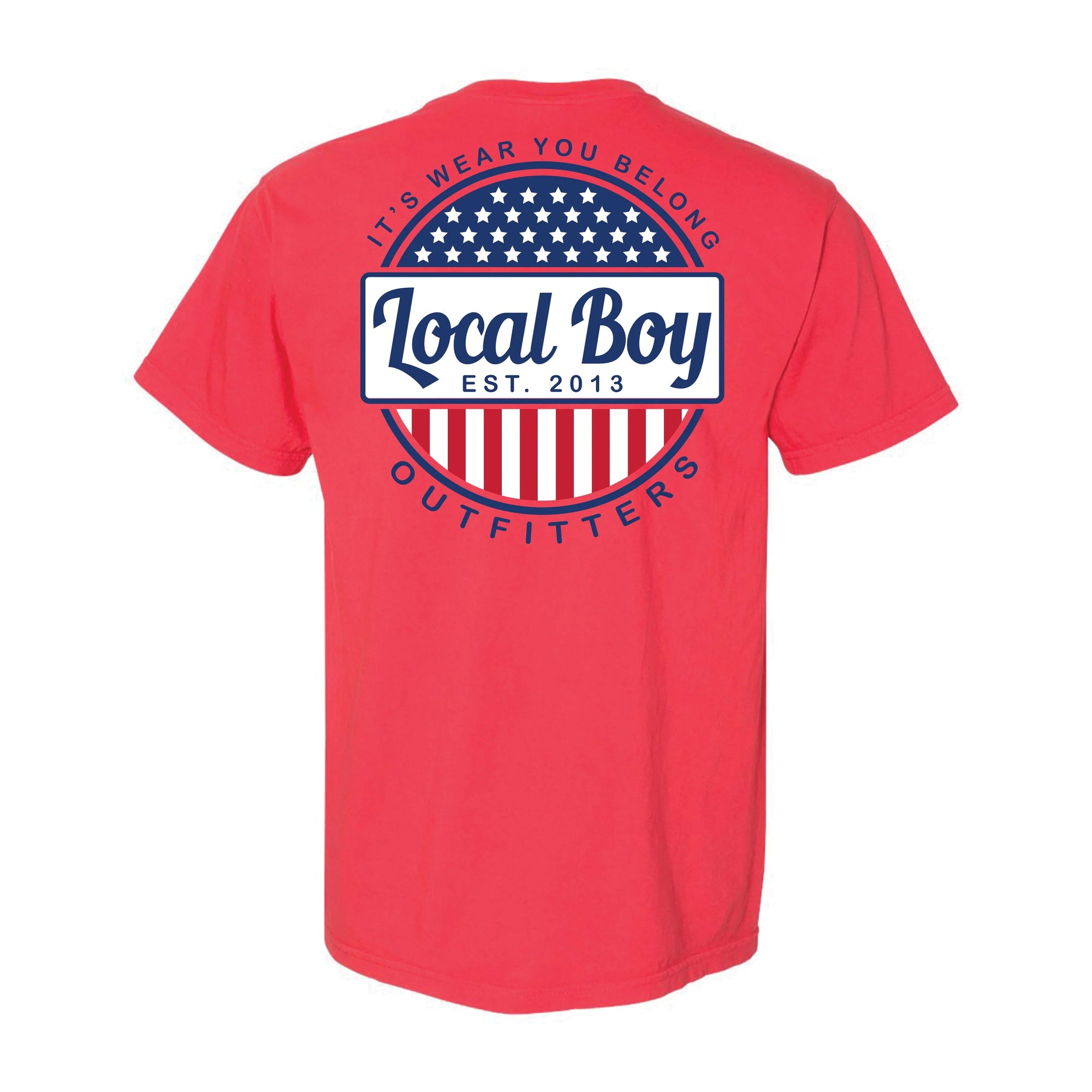 LOCAL BOY OUTFITTERS Men's Tees Local Boy Merica T-Shirt || David's Clothing