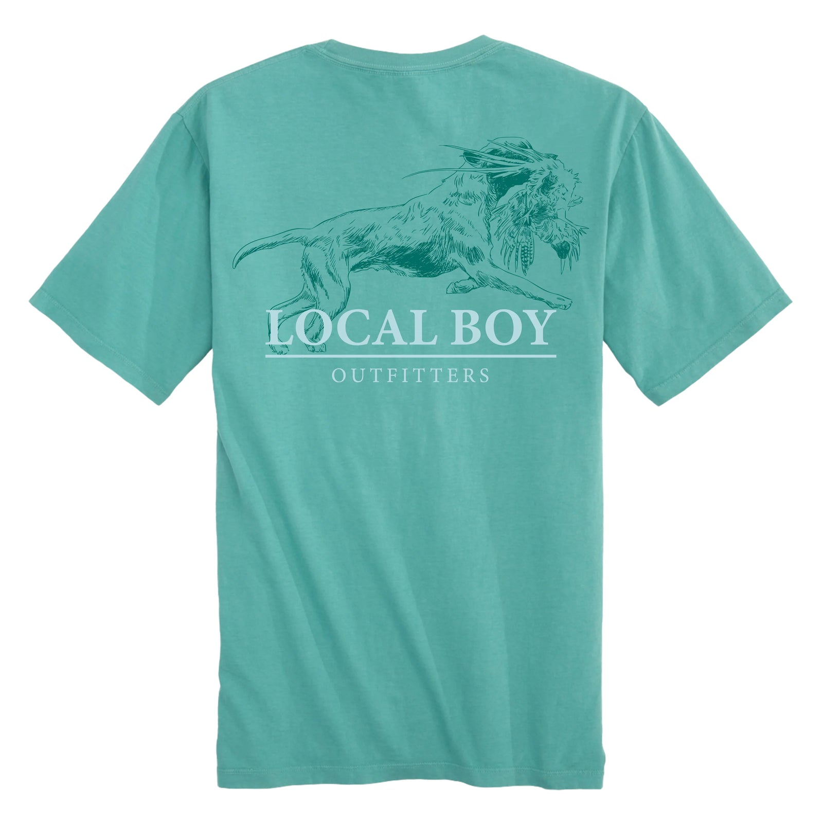 LOCAL BOY OUTFITTERS Men's Tees Local Boy Retriever T-Shirt